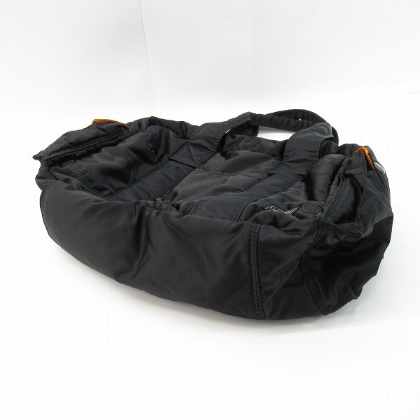 実際に弊社で買取させて頂いたPORTER/ポーター TANKER/タンカー ボストンバッグ/トートバッグ ブラックの画像 2枚目