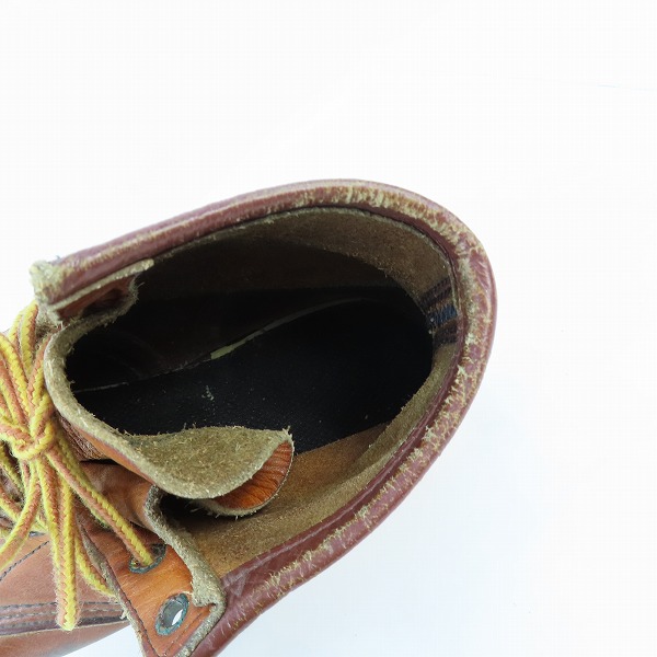 実際に弊社で買取させて頂いたRED WING/レッドウィング 犬刻印 アイリッシュセッター ブーツ 875/9.5の画像 4枚目