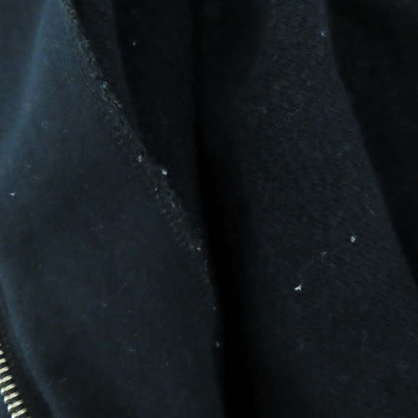 実際に弊社で買取させて頂いたNO.ID/ノーアイディー ラインストーン装飾 ジップアップ パーカー/スウェットパンツ ブラック/2 セットアップ の画像 7枚目