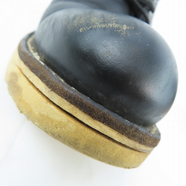 実際に弊社で買取させて頂いたRED WING/レッドウィング 6 CLASSIC ROUND/6インチ クラシック ラウンドトゥブーツ 刺繍羽タグ 8165/7.5Dの画像 8枚目