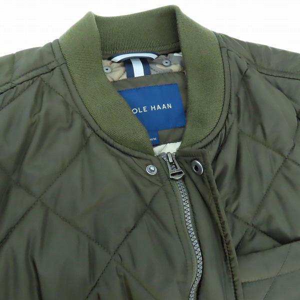 実際に弊社で買取させて頂いたCOLE HAAN/コールハーン トランジション キルティング ジャケット T40119/Mの画像 2枚目