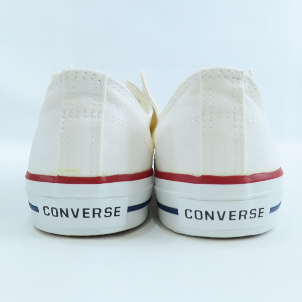 実際に弊社で買取させて頂いたCONVERSE/コンバース NEXTAR110 OX/ネクスター オプティカルホワイト 32765143/25.5の画像 1枚目