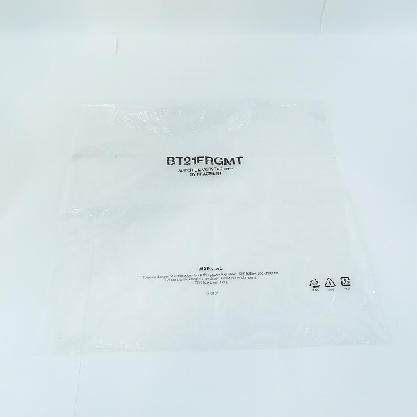 実際に弊社で買取させて頂いた(3)【未使用】FRAGMENT DESIGN フラグメントデザイン ×BT21 BT21FRGMT CAP COOKYの画像 9枚目