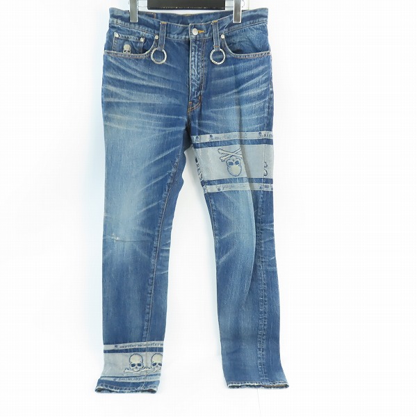 実際に弊社で買取させて頂いたmastermind JAPAN/マスターマインドジャパン 13SS dreaming期 ダブルウエスト デニムパンツ MC2-PA03-00-D/L