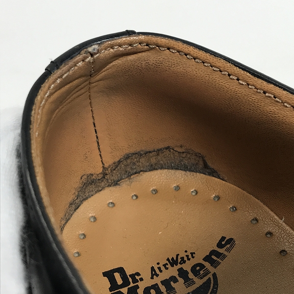 実際に弊社で買取させて頂いたDr.Martens/ドクターマーチン 3EYE SHOE/3ホール レザーシューズ 1461 59/UK6の画像 8枚目