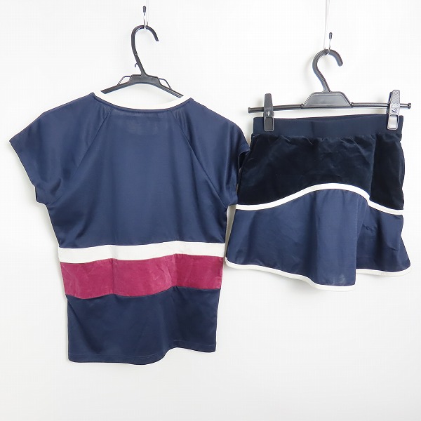 実際に弊社で買取させて頂いたFILA/フィラ テニスウェア レディース セットアップ ネイビー VL2383/VL2382 S/Mの画像 1枚目