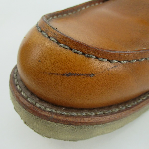 実際に弊社で買取させて頂いたRED WING/レッドウィング ロングセッターブーツ 復刻犬タグ 9877/8.5Dの画像 9枚目