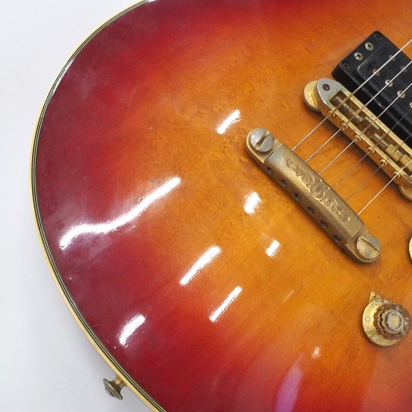 実際に弊社で買取させて頂いた★【使用感有り】YAMAHA/ヤマハ SG-1000/SG1000 エレキギター チェリーサンバースト コイルタップ搭載 ソフトケース付の画像 5枚目