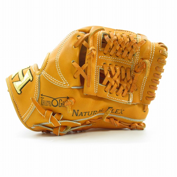 実際に弊社で買取させて頂いたHi-Gold/ハイゴールド Perfect PRG-5124 野球 軟式 内野手用 グローブの画像 1枚目