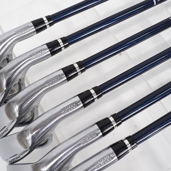 実際に弊社で買取させて頂いたYAMAHA/ヤマハ inpres UD+2 FORGED/インプレス フォージド アイアン #6～9,P,Aw 6本セット MX-519i FLEX:SRの画像 2枚目