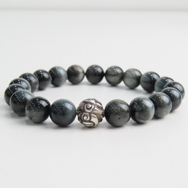 実際に弊社で買取させて頂いたLONE ONES/ロンワンズ MF/メイティングフライト エンボスドネスト 10mmビーズブレスレットの画像 1枚目