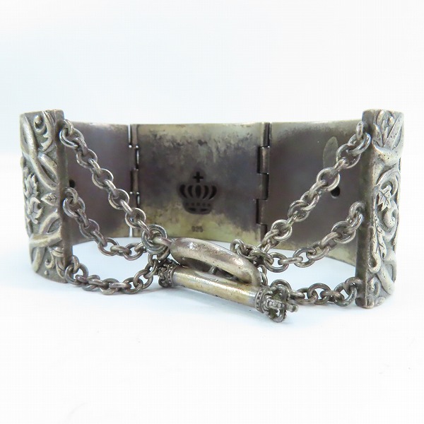 実際に弊社で買取させて頂いたJustin Davis/ジャスティンデイビス パンサー ブレスレット バングルの画像 3枚目