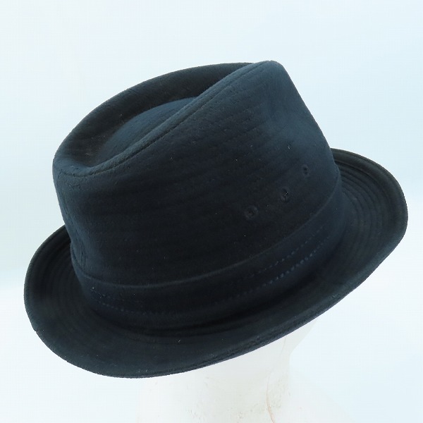 実際に弊社で買取させて頂いたBorsalino/ボルサリーノ 中折れ ハット 帽子 56cmの画像 3枚目