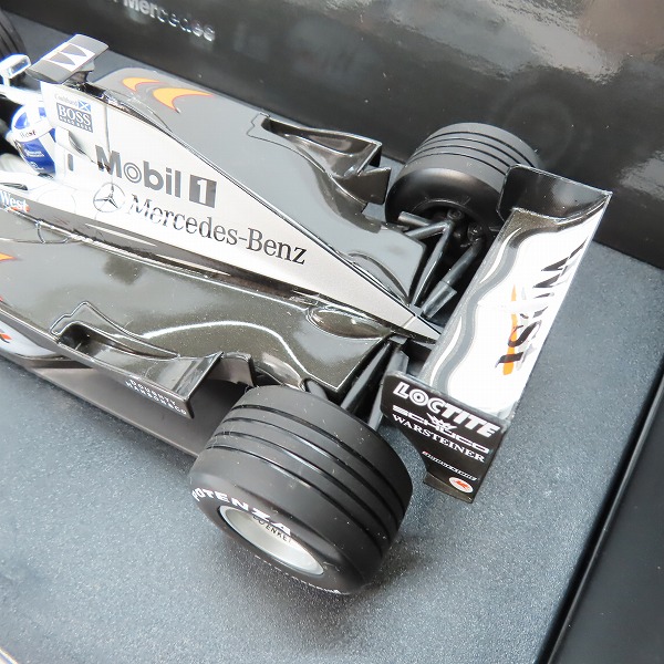 実際に弊社で買取させて頂いたMcLaren/マクラーレン 1/18 West McLaren Mercedes F1 ウエスト/ベンツの画像 4枚目
