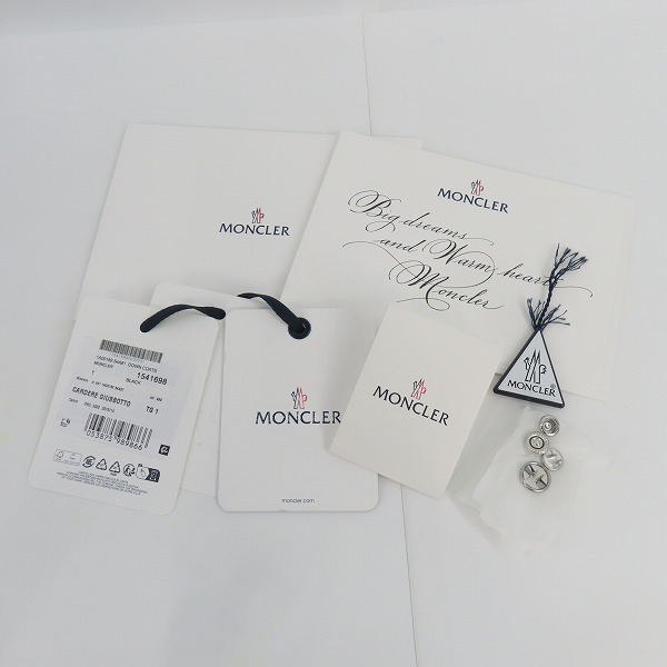 実際に弊社で買取させて頂いた【JPタグ】MONCLER/モンクレール CARDERE カーデーレ ダウンジャケット I20911A00182/1の画像 9枚目