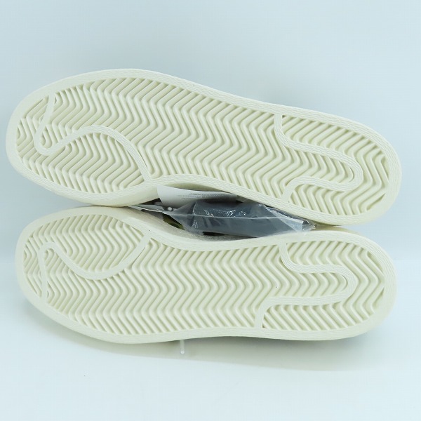 実際に弊社で買取させて頂いた【未使用】 adidas×A BATHING APE/アディダス×アベイシングエイプ SUPER STAR 80s "Green Camo" GZ8981/25の画像 2枚目