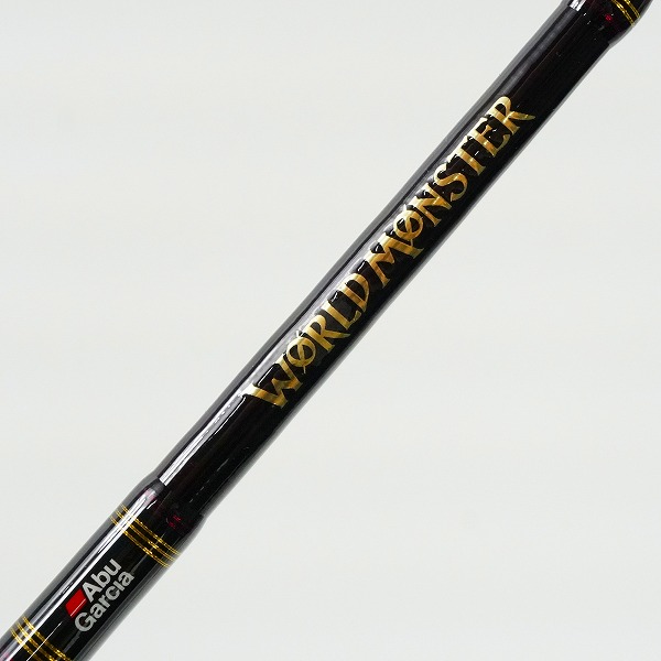 実際に弊社で買取させて頂いたAbuGarcia/アブガルシア WMS-684ML WORLD MONSTER ワールドモンスター 4ピース スピニングロッド ルアーロッド ケース付きの画像 3枚目