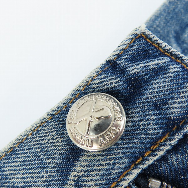 実際に弊社で買取させて頂いたA.P.C./アーペーセー カットオフデニム/36の画像 5枚目