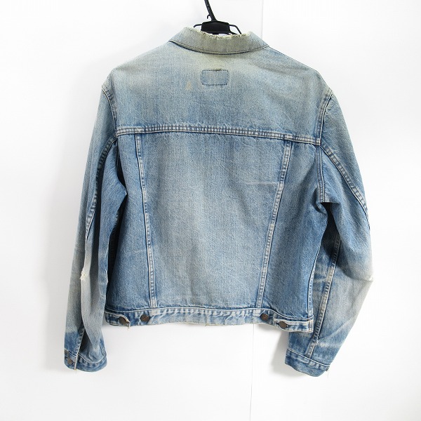 実際に弊社で買取させて頂いたLEVI’S/リーバイス ユーロ/フランス製/ヴィンテージ/ビンテージ/ボタン裏刻印273 デニムジャケット 70500 0217/46の画像 1枚目