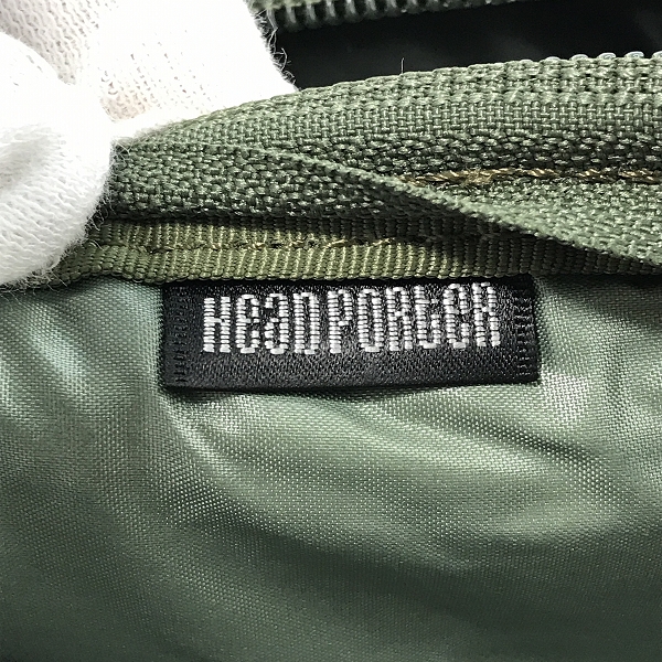 実際に弊社で買取させて頂いたHEADPORTER/ヘッドポーター OLIVEDRAB タンカー 迷彩/カモ ウエストバッグの画像 7枚目