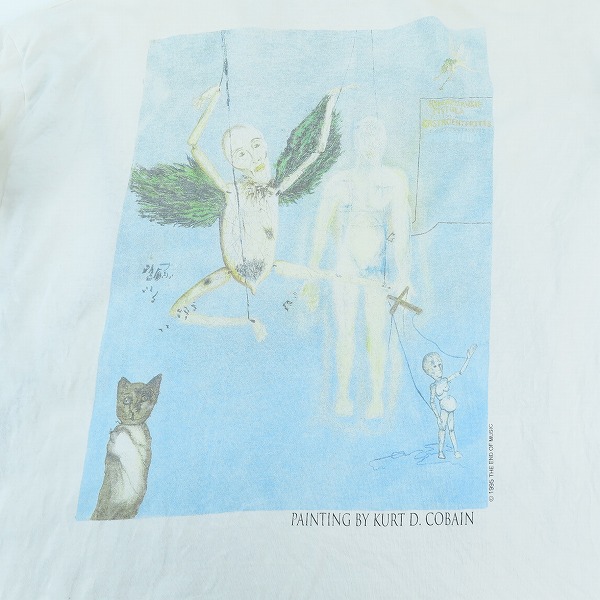 実際に弊社で買取させて頂いたNirvana/ニルヴァーナ ニルバーナ kurt cobain/カートコバーン ヴィンテージ バンドTシャツ/XLの画像 5枚目