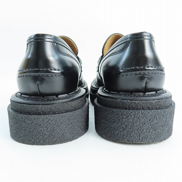 実際に弊社で買取させて頂いたSacai×George Cox/サカイ×ジョージコックス COIN LOAFER コインローファー 21-02649M/9の画像 1枚目