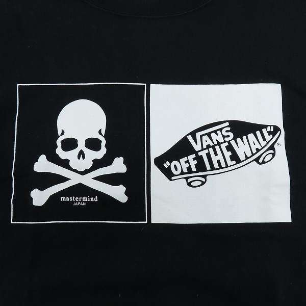 実際に弊社で買取させて頂いたVANS×mastermind JAPAN/バンズ×マスターマインドジャパン Tシャツ VA16SS-MT02MJ/XLの画像 8枚目
