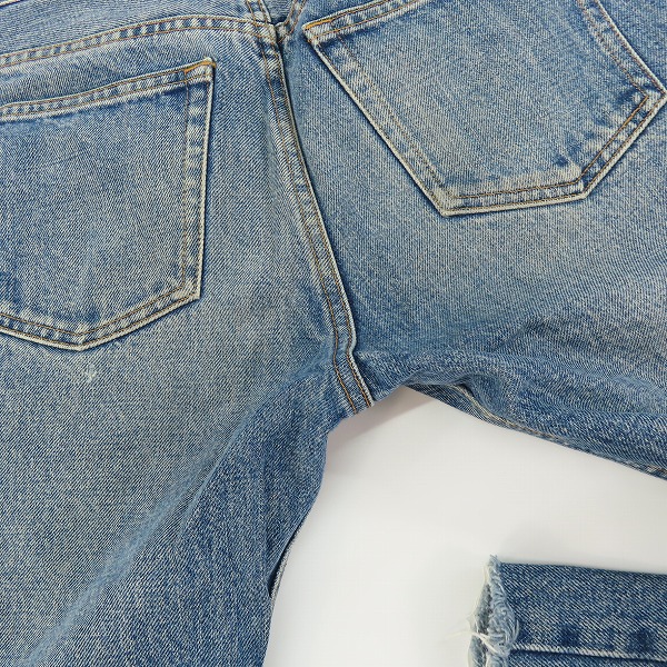 実際に弊社で買取させて頂いたA.P.C./アーペーセー カットオフデニム/36の画像 6枚目