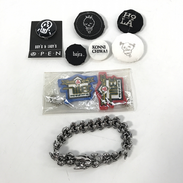 実際に弊社で買取させて頂いた【おまとめ/未使用品含む】ノーアイディー/イロコイ 等 アクセサリー/キーケース/ブレス 他の画像 3枚目