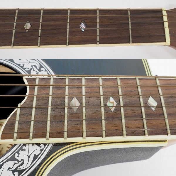 実際に弊社で買取させて頂いた★【難有り】Pro Martin/プロマーティン EA350BLS エレアコ/アコースティックギター/アコギ ソフトケース付 の画像 3枚目