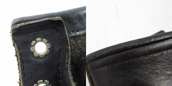 実際に弊社で買取させて頂いたRED WING/レッドウィング 8179 刺繍羽タグ アイリッシュセッター ブーツ 6.5の画像 9枚目