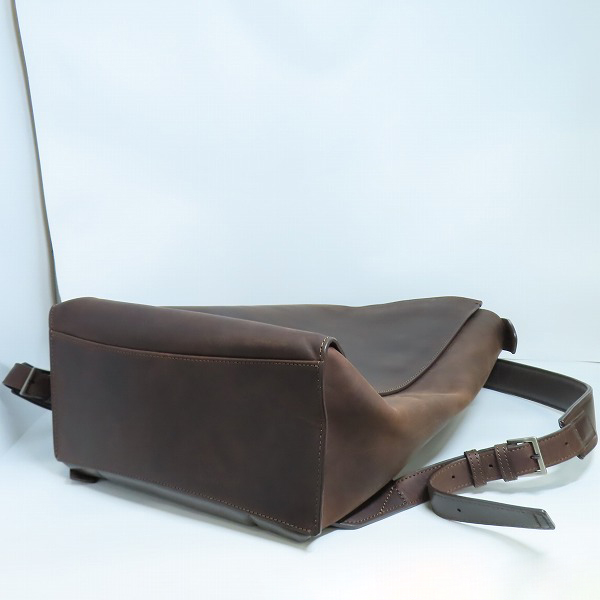 実際に弊社で買取させて頂いた土屋鞄製造所/ツチヤカバン オリジンオイルヌメ バックパック/リュックサックの画像 2枚目