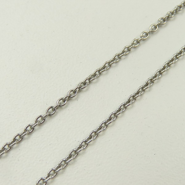 実際に弊社で買取させて頂いたPaul Smith/ポールスミス  "Quote" ダブルリング ネックレスの画像 6枚目