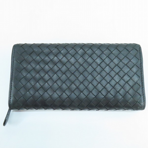 実際に弊社で買取させて頂いたBOTTEGA VENETA/ボッテガヴェネタ イントレチャート ウォレット/長財布の画像 1枚目