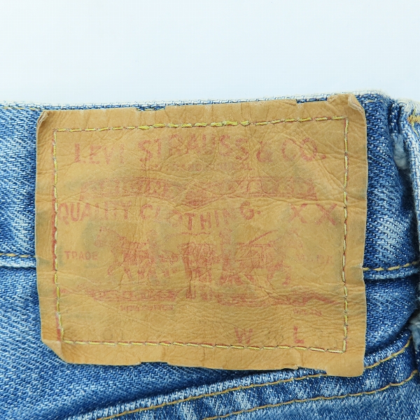 実際に弊社で買取させて頂いたLEVIS/リーバイス 501 日本製 赤タブ ビックE デニムパンツ 71501/J23630-0205/W36の画像 2枚目