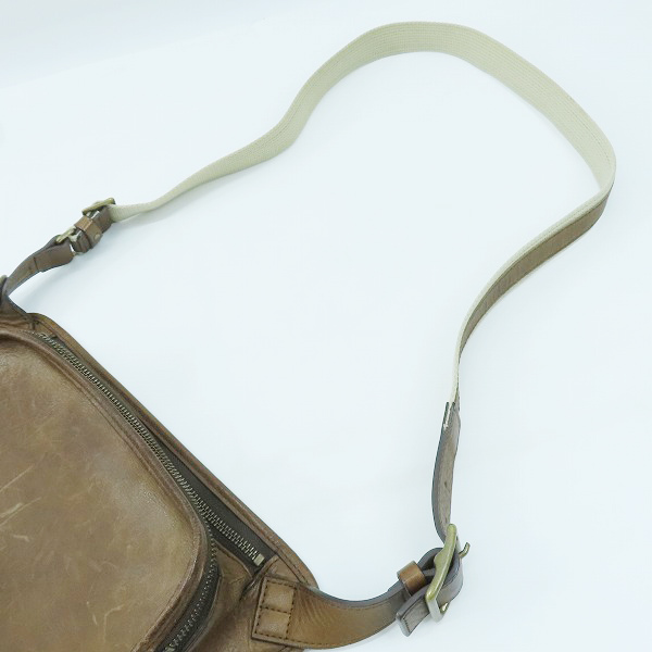 実際に弊社で買取させて頂いた土屋鞄製造所/ツチヤカバン ワンマイルボディーバッグ ショルダーバッグ GT1024OLの画像 3枚目