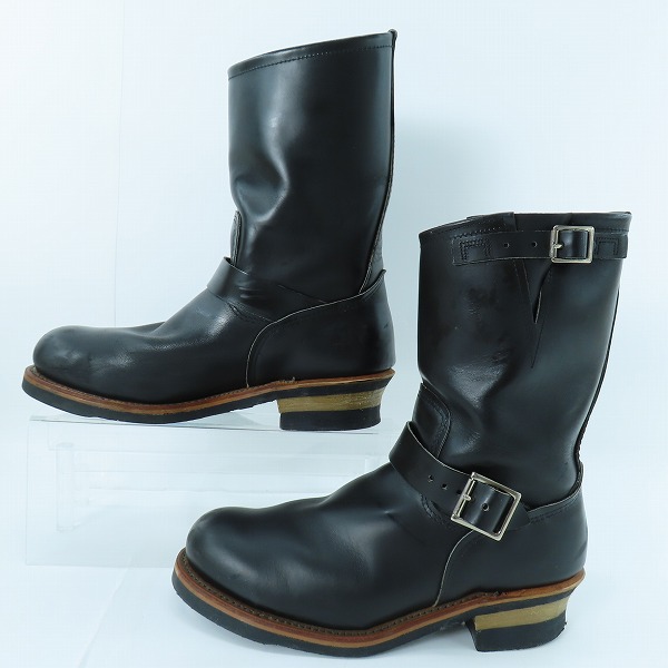 実際に弊社で買取させて頂いたRED WING/レッドウィング 11" ENGINEER/11インチ レザーエンジニアブーツ 2268/9Dの画像 3枚目