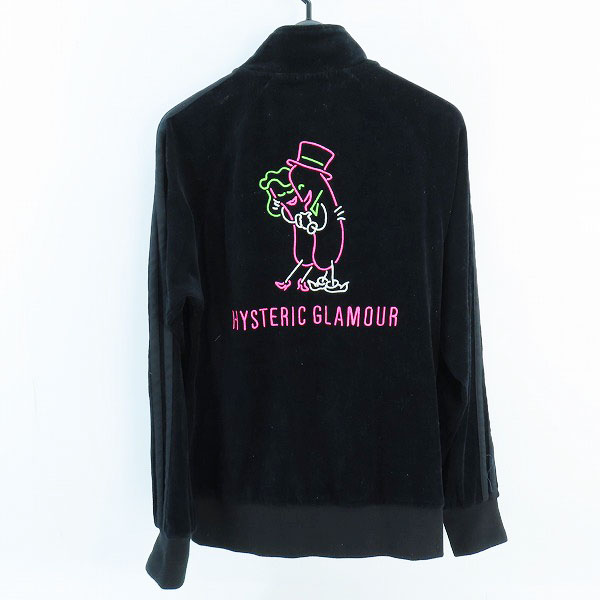 実際に弊社で買取させて頂いたHYSTERIC GLAMOUR/ヒステリックグラマー NIGHT GROOVE刺繍トラックジャケット 02193CJ01/Sの画像 1枚目