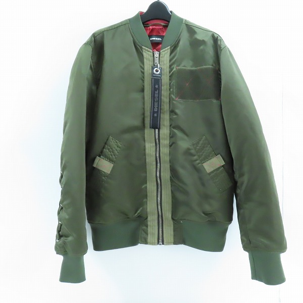 実際に弊社で買取させて頂いたDIESEL/ディーゼル MA-1/フライトジャケット/M
