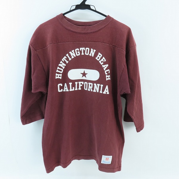 実際に弊社で買取させて頂いたchampion/チャンピオン 70s復刻 ハンチントン・ビーチ カリフォルニア Tシャツ/M