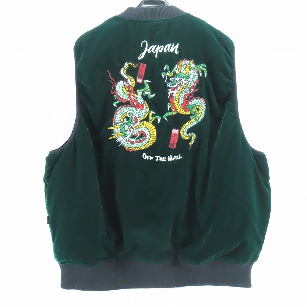 実際に弊社で買取させて頂いたVANS/バンズ DRAGON REVERSIBLE VEST/ドラゴン リバーシブル ベスト 124R1093207 L