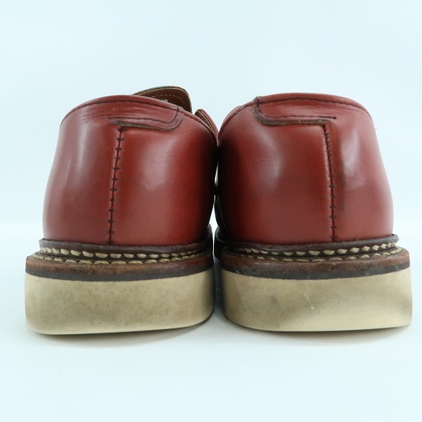 実際に弊社で買取させて頂いたRED WING/レッドウィング ワークオックスフォード ラウンドトゥシューズ ブーツ 8001/7.5Dの画像 1枚目