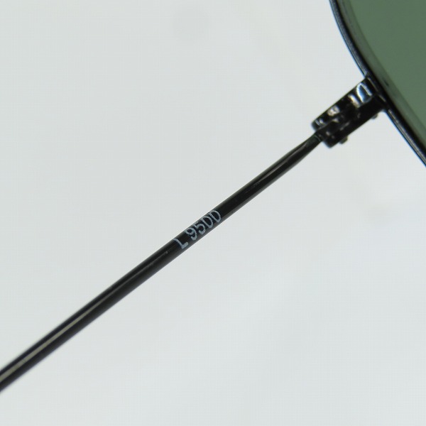 実際に弊社で買取させて頂いたRayBan/レイバン アウトドアーズマン サングラス/RB3030 L9500の画像 6枚目
