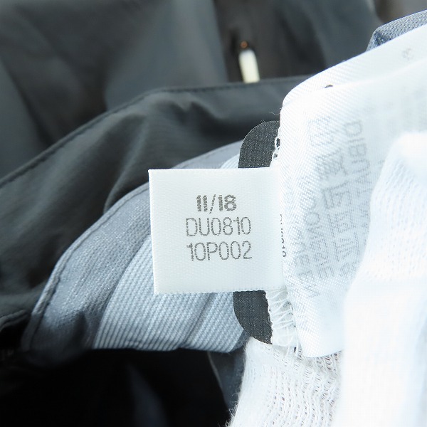 実際に弊社で買取させて頂いた【未使用】adidas×White Mountaineering/アディダス×ホワイトマウンテニアリング フード付ロング ジャケット DU0810/XSの画像 9枚目