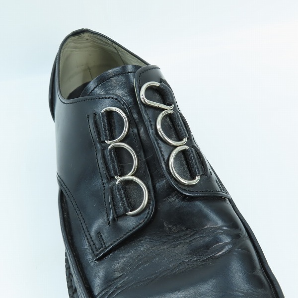 実際に弊社で買取させて頂いたfoot the coacher/フットザコーチャー D-RING SHOES BRAIDED シューズ FTC1834005/8の画像 9枚目