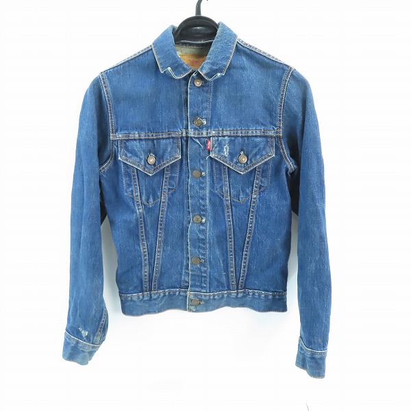 実際に弊社で買取させて頂いたLEVI'S/リーバイス ヴィンテージ 70505 ビッグE 不均等V 刻印526 デニムジャケット