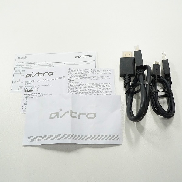 実際に弊社で買取させて頂いたastro/アストロ A00137 PlayStation5/PS5用 HDMIアダプター 動作未確認の画像 7枚目