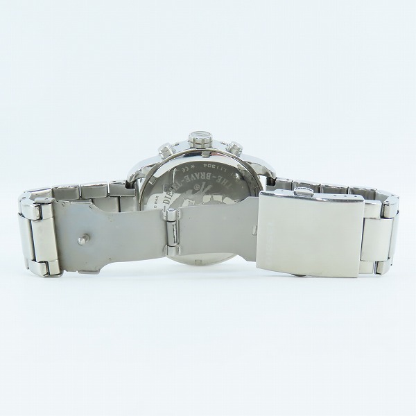 実際に弊社で買取させて頂いたDIESEL/ディーゼル クロノグラフQZ クォーツ 腕時計 DZ-5301の画像 3枚目