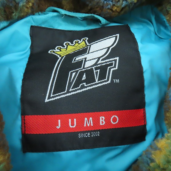 実際に弊社で買取させて頂いたFAT/エフエーティー  ダウンベスト F31120-JK07-AB/JUMBOの画像 2枚目