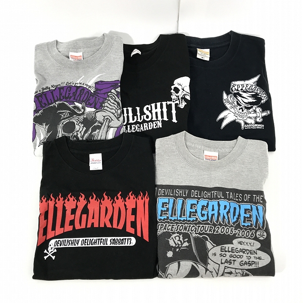 実際に弊社で買取させて頂いた【おまとめ】ELLEGARDEN/エルレガーデン バンドTシャツ/バンT